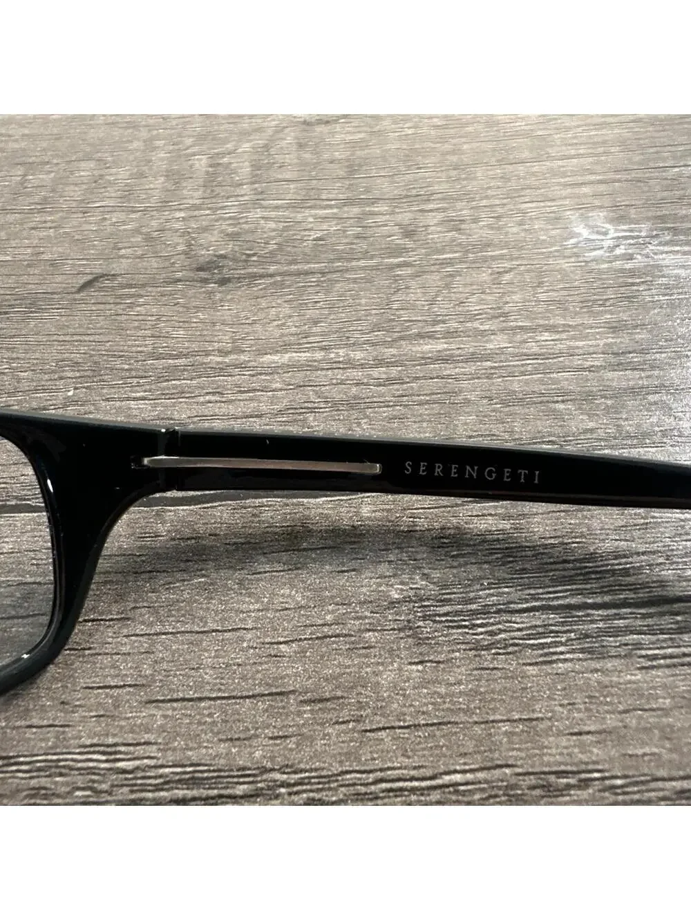 SERENGETI Sunglasses PISA Shiny Black FRAMES ONLY